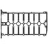Elring 898.042 Engine Valve Cover Gasket Gasket, cylinder head cover