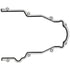 Elring 948280 Engine Timing Cover Gasket Gasket, timing case cover