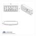41104 by UNITED PACIFIC - Chrome Plastic A/C Vent for 2002-2005 Kenworth W900/T800/T600, Center