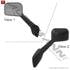 563.55105 by AUTOMANN - LH HOOD MIRROR