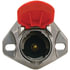 38023 by TECTRAN - 1-Way Single Pole Socket Fix-It-Pack with Red Lid, 5/16" Plated Copper Grounding Lug