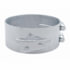 United Pacific 10285 Exhaust Clamp 8" Stainless Butt Joint Exhaust Clamp, Angled Bracket