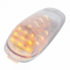 39953 by UNITED PACIFIC - 19 LED Grakon 2000 Cab Light, Amber LED/Clear Lens