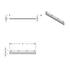 10601 by UNITED PACIFIC - Straight Conspicuity Reflector Plate (Card of 2)