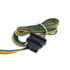 United Pacific 90620 Trailer Wire Converter Trailer Light Converter, 5 To 4 Wires