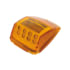 39527 by UNITED PACIFIC - 17 LED Reflector Square Cab Light, Amber LED/Amber Lens