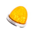 39596 by UNITED PACIFIC - 17 LED Watermelon Flush Mount Kit With Low Profile Bezel, Amber LED/Amber Lens