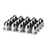 10049 by UNITED PACIFIC - 33mm x 2-3/4" Chrome Plastic Bullet Nut Covers With Flange, Push-On (Box of 20 )