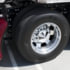 10049 by UNITED PACIFIC - 33mm x 2-3/4" Chrome Plastic Bullet Nut Covers With Flange, Push-On (Box of 20 )