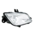 United Pacific 32901 Fog Light Chrome Single LED Fog Light for 2018-2024 Freightliner Cascadia, Passenger, Competition Series