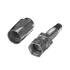 G34210-1010 by GATES - Couplings - Field Attachable for C5CXH, C5C, C5D & C5M Hose - Dual Seat Female JIC 37°/SAE 45° Flare Swivel Steel