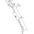 Grote 49382 Side Marker Light Dual Intensity MicroNova® LED Clearance Marker Lights, Standard w/ Grommet