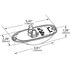 54223 by GROTE - SuperNova® Oval LED Side Turn Marker Light - Surface Mount, Male Pin
