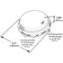 Grote 43901 Turn Signal Light Bracket Document Holder, Permit Holder