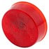 45822 by GROTE - CLR/MARKER LMP, 2" DIA., RED, SLD w/ OPTIC LENS