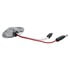 47982 by GROTE - MicroNova® LED Clearance / Marker Light - Red, with Clear Lens & Chrome Bezel