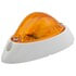 Grote 52063 Turn Signal Light Small Aerodynamic Combination Marker Side Turn Light - White Base