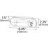 Grote 52892 Tail Light Torsion Mount III Oval Stop Tail Turn Light - Female Pin