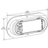 53592 by GROTE - "LED OVAL S,T,&