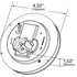54332 by GROTE - SuperNova® 4" NexGen™ LED Stop / Tail / Turn Light - Grommet Mount, Male Pin