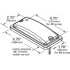 61861 by GROTE - Courtesy and Dome Rectangular LED Lamp, Courtesy, Rectangular, 6 Diodes, Flush-Mount 9 to 30-Volt, 300 Lumens, White