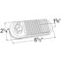 Grote 62591 Back Up Light Assembly SuperNova® Oval Dual-System LED Backup Light, Vertical Grommet Mount, Male Pin
