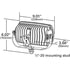 Grote 63571 Vehicle-Mounted Work Light FORWARD LIGHTING, TRILLIANT LED WORK LAMP, SPOT PATTERN Lens Color CLR