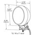Grote 63551 Vehicle-Mounted Work Light W LAMP