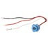 67002 by GROTE - Stop / Tail / Turn Three-Wire Plug-In Pigtails for Male Pin Lamps, 11″ Long, Chassis Ground, Blunt Cut Wire