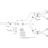Grote 67040 Chassis Wiring Harness Trailer Wiring Harness - 102" Complete Rear Sill Harness Repair Kit