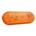 77363 by GROTE - Strobe Light - Amber, Oval, LED, 12V, 6 in., 0.95A
