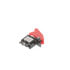 Dorman 84815 Toggle Switch "Conduct-Tite" Electrical Switch - Toggle - Racing Style Kill Switch - Red cover