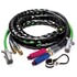 Grote 81-3112 Air Brake Hose and Power Cable Assembly 3-in-1 UltraLink™ Power Cord and Air Assemblies, 12' Black