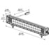 Grote 64J21 Strobe Light Kit LED Off-Road Light Bars, 20" Light Bar, Combination Flood/Spot, 12V/24V