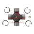 Meritor CP850N 4 Drive Axle Shaft Universal Joint Drive Axle Shaft Universal Joint, 1.938 in. Bearing Diameter, 5.623 in.
