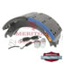 Meritor KSR4034707QP Drum Brake Shoe and Lining Kit Drum Brake Shoe and Lining Kit, 16.50 in. Brake Diameter, 7.00 in. Brake
