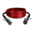 Tectran 7DDD152MW Trailer Power Cable 15 ft. 4GA Red/Black ArticFlex™ Straight Cable with DOUBLEDUAL™ Plugs and WeatherSeal™