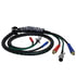 169127 by TECTRAN - Air Brake Hose and Power Cable Assembly - 12 ft., 3-in-1 AirPower Lines