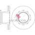 M44D71601 by MERITOR - Disc Brake Rotor, 9 13/16 in. Bolt Circle Diameter, U-Shaped, 14 13/16 in. Outside Diameter, M16 X 2.0