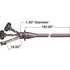 50210 by TRUCK-LITE - Wiring Harness - 50 Series, 3 Plug, RH Side, 192 in. Marker Clearance, Stop/Turn/Tail, with Stop/Turn/Tail, M/C Breakout, 14 Gauge, Right Angle PL-3, PL-10, Ring Terminal