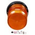 Truck-Lite 6601A Beacon Light Signal-Stat Beacon Light - Gas Discharge, Medium Profile Beacon, Yellow Lens, Permanent