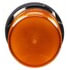 Truck-Lite 6601A Beacon Light Signal-Stat Beacon Light - Gas Discharge, Medium Profile Beacon, Yellow Lens, Permanent