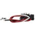 94993 by TRUCK-LITE - Stop / Turn / Tail Plug - 16 Gauge GPT Wire, Right Angle PL-3, Stripped End/Ring Terminal