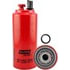 BF1293-SPS by BALDWIN - Fuel Filter - Fuel/Water Separator Spin-on with Drain, Sensor Port and Reusable Sensor Filter