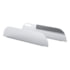 United Pacific 73017 Chop Top Door Trim 430 Stainless Steel 6" Chop Top Window Trim For Peterbilt Trucks With Cab Mounted