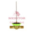 3131703 by MERITOR - Tire Inflation System Thru-Tee, 3.50 in. Thru-tee Length, Tapered Spindle Type