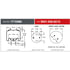 Firestone W013589213 Suspension Air Spring Kit 1T15M6 AIR SPRING