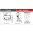 W013589541 by FIRESTONE - Air Suspension Spring - Sleeve Type, 3.90" Compressed Height, 8.18" Piston, 9" Top Plate