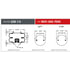 W013587555 by FIRESTONE - Airide Air Spring Double Convoluted 228-1.5
