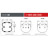 Firestone W013587325 Suspension Air Spring Kit Airide Air Spring Double Convoluted 26